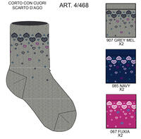 SHORT SOCK FOR GIRLS 4/468 Tellini S.r.l. Wholesale Clothing